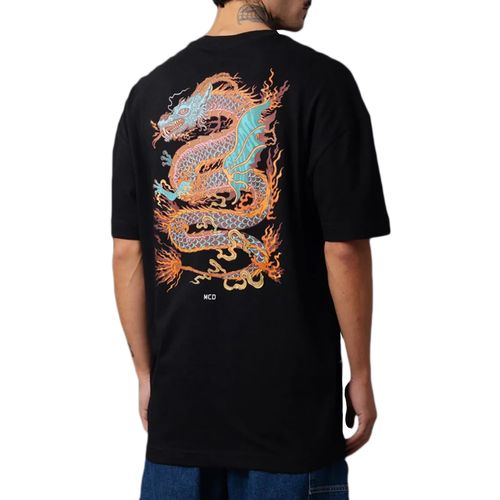 Camiseta Masculina MCD X Bailon Boxfit Dragao Chines PRETO-12512615- -1-